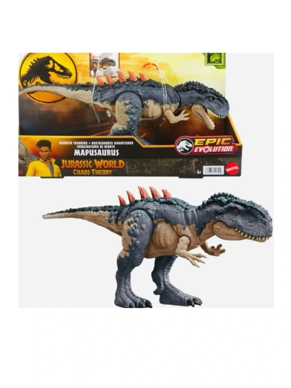 🆕 - Jurassic World Mapusaurus Trackers Figure. New in Box.